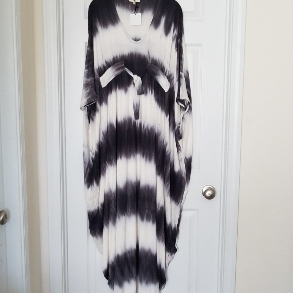 ⚠️LAST 1⚠️Kaftan Tie Dye Boho Maxi Dress - Picture 7 of 7